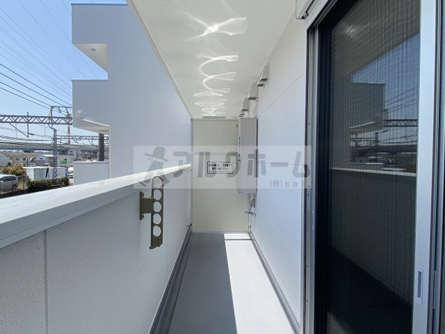 アリーバ古室のバルコニー