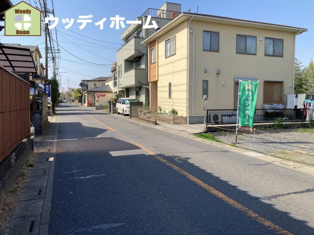川口市東川口1丁目　売地の前面道路含む現地写真