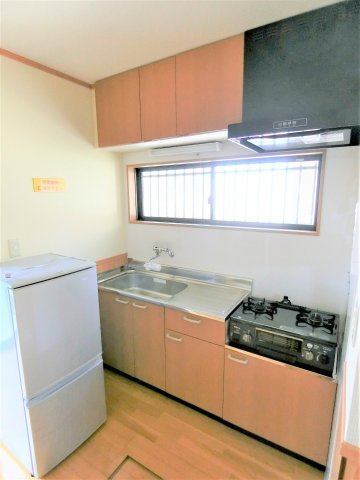 長生郡一宮町一宮のアパートのキッチン