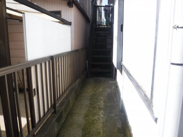 外松荘のエントランス