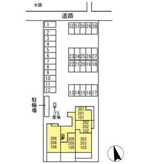 【区画図】 | メゾン　ド　ミュゼ