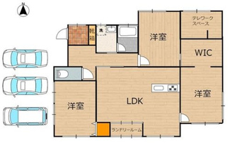 【間取り】 | 宮崎市島之内　中古戸建