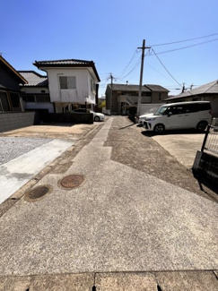 【前面道路含む現地写真】 | 宮崎市島之内　中古戸建 | 前面道路含む現地写真です