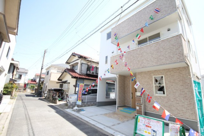 【前面道路含む現地写真】 | 三郷市戸ヶ崎3190