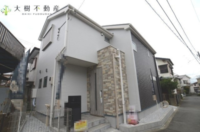 【外観】 | 海老名市大谷北4丁目　新築戸建て　 全1棟　【仲介手数料無料】 | 建物完成しました！！内見可能です♪