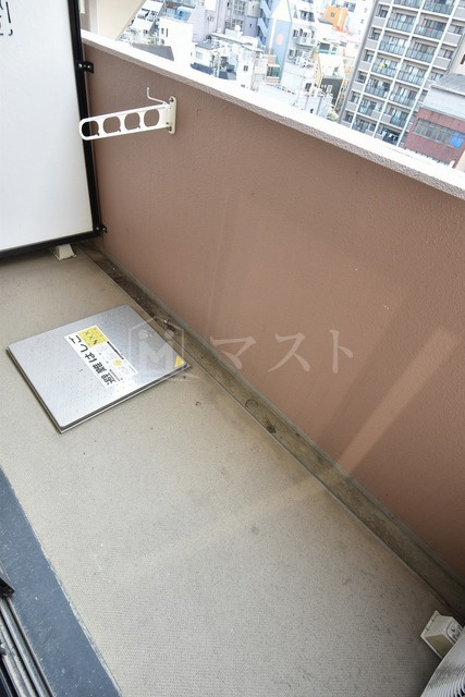 ラフォーレ島之内Ⅱのバルコニー