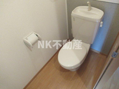 【トイレ】 | メゾン・ドゥ・ファミーユ（長田賃貸） | 落ち着いたトイレです