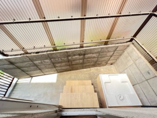 福田412戸建の庭