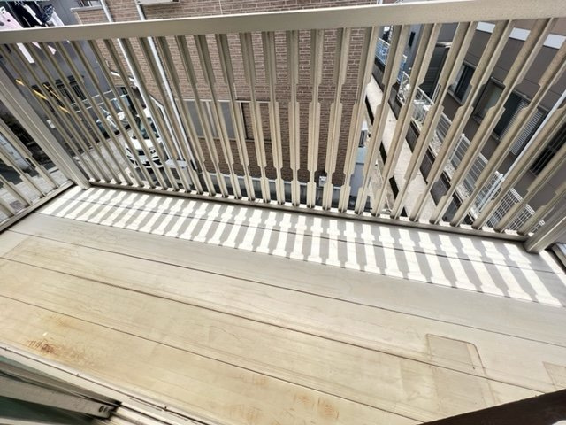 福田412戸建のバルコニー