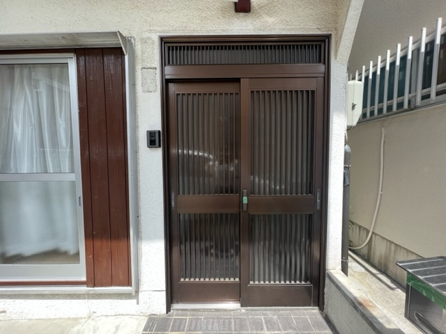 福田412戸建のエントランス