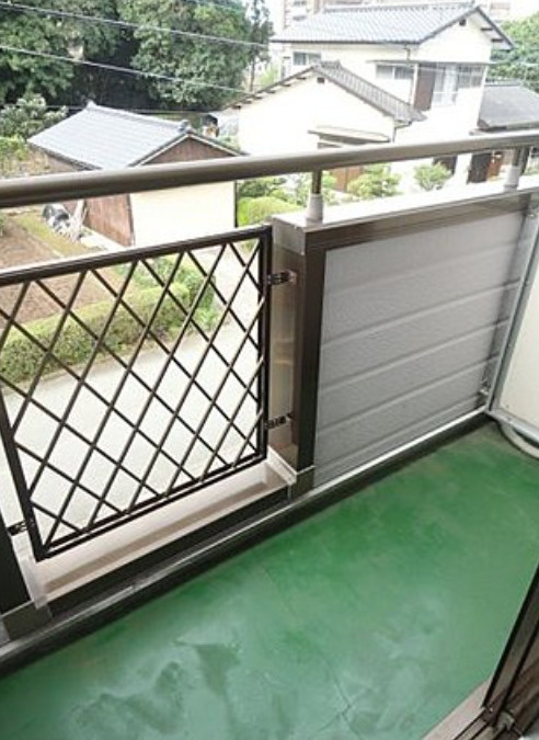 メゾンとびかたのバルコニー|陽当たり良好なバルコニーです