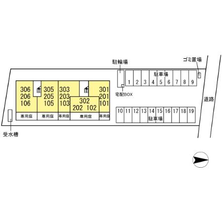 Dｅｐａｒｔｕｒｅの区画図