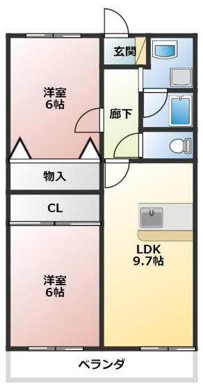 【間取り】 | メゾンドクレアール