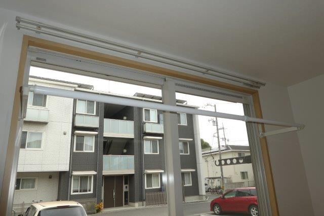 ビ・ボーンBの設備|室内物干し完備