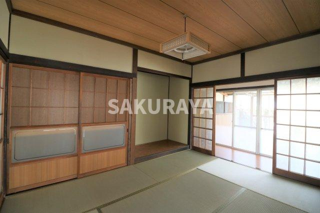 初谷方貸家の和室|現況と異なる場合があります。