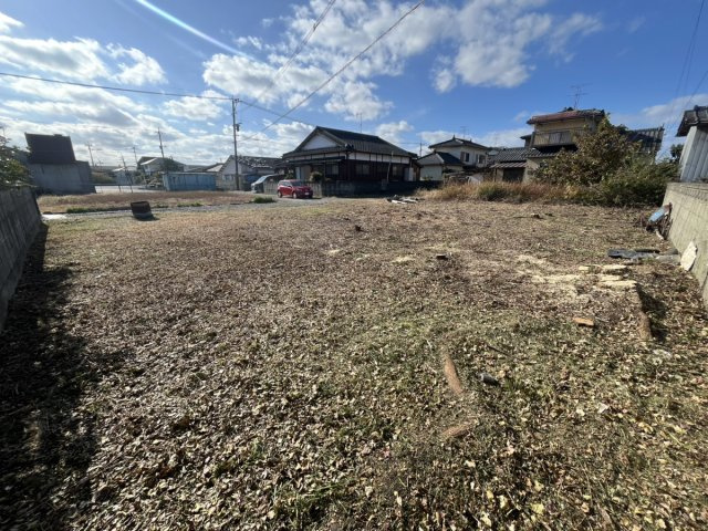 郡築一番町土地の外観