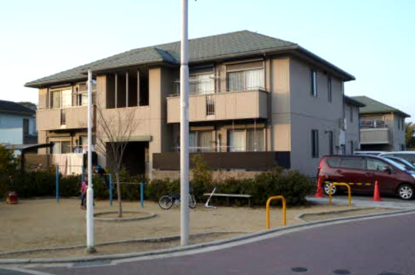 K’sアプローズE棟の外観