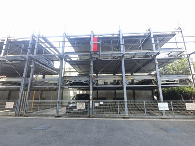 【駐車場】 | 【売主直売】アデニウム川崎桜川公園 | 機械式駐車場です。