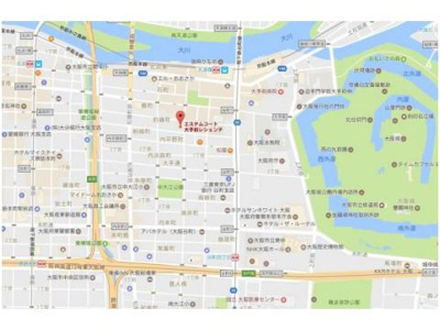 【地図】 | エステムコート大手前レシェンテ