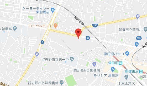 グレイセスの地図