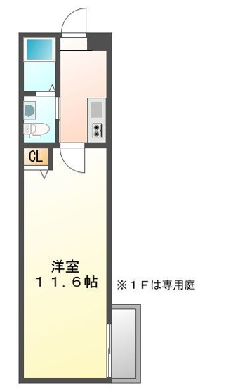 【間取り】 | ブライトハイムD棟