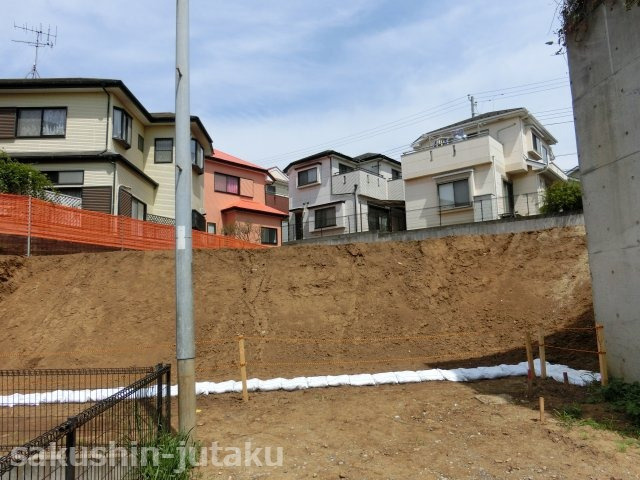 高津　売地の外観