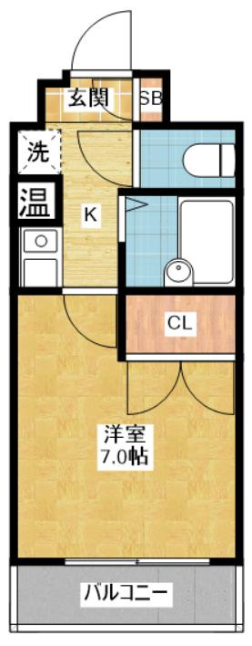 セントラルハイツ筒井｜名古屋市の賃貸ならMｙ賃貸の間取り|セントラルハイツ筒井