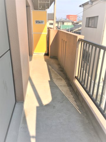 シャンティのバルコニー