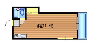 【間取り】 | 第二三菱荘