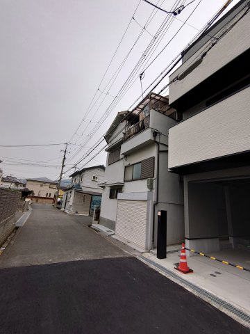 東大阪市吉田本町3丁目　新築の前面道路含む現地写真
