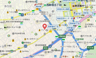 【地図】 | ブエナビスタ初台