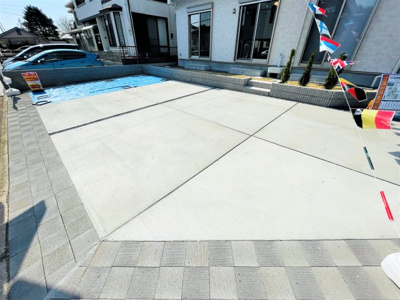 【駐車場】 | ブルーミングガーデンつくば市梅園２丁目４期（全１棟） | カースペース2台以上可能です！