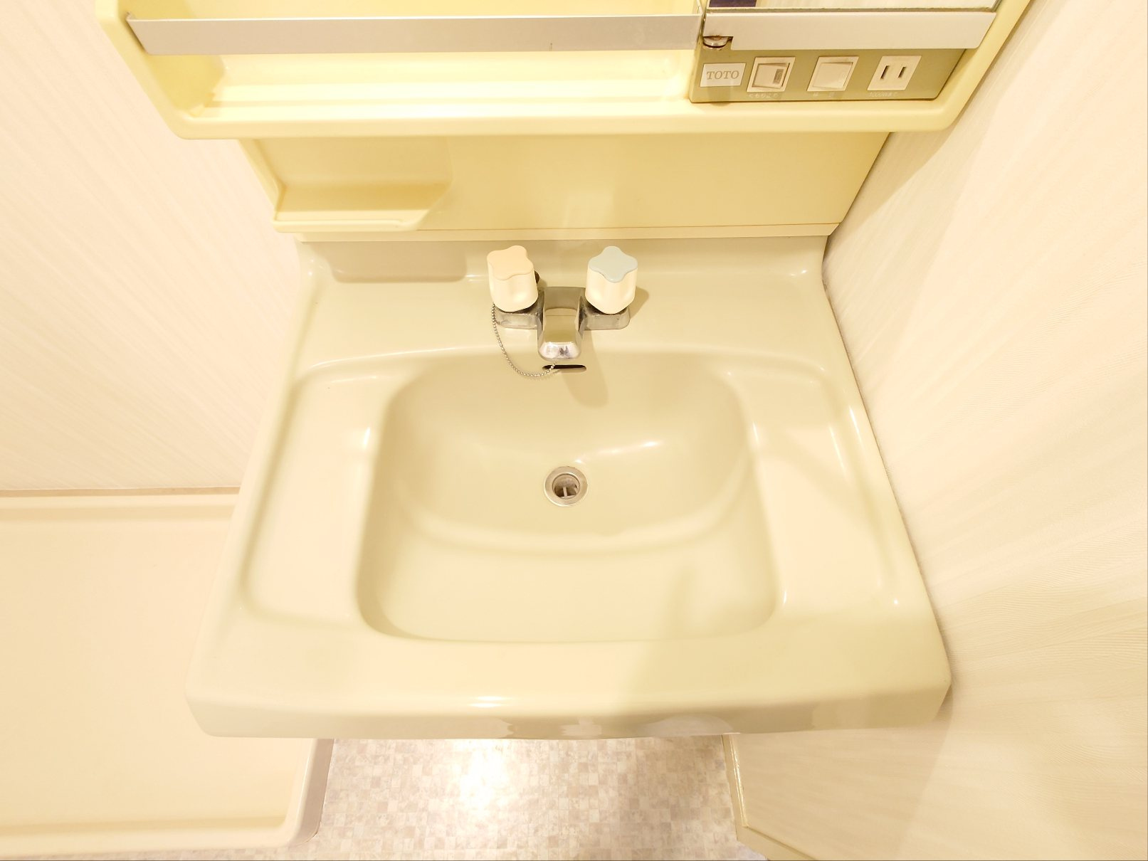 ヴィラ狭山の独立洗面台