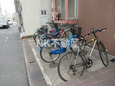 【その他共用部分】 | セサミハイム（河内小阪賃貸） | 駐輪場です