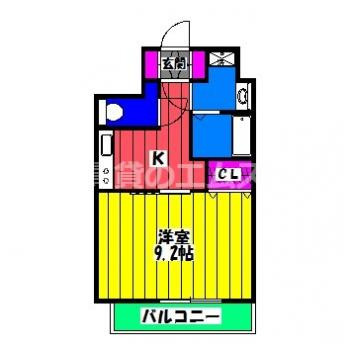 【間取り】 | ルモール大橋 | ルモール大橋の間取り