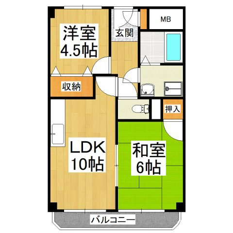 【間取り】 | ヴィラ狭山