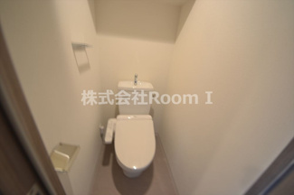 【トイレ】 | プランドール北浜 | ゆったりとした空間のトイレです