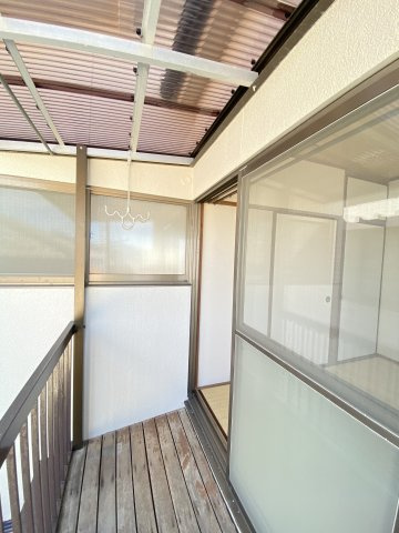 中古戸建  相田7丁目のバルコニー