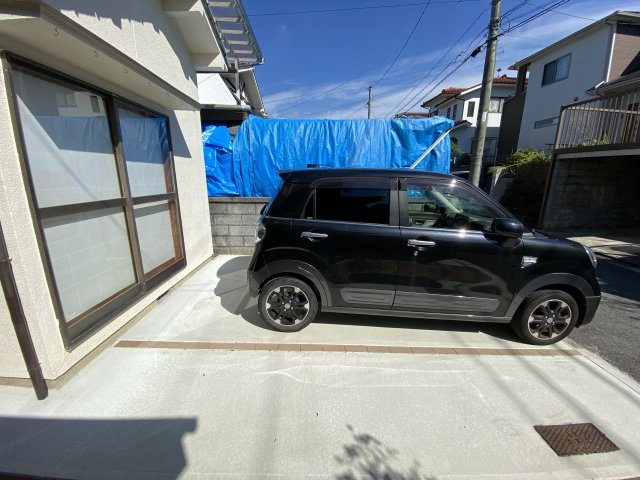 中古戸建  相田7丁目の駐車場|駐車場スペース。