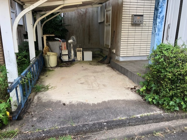 中古戸建　伴西6丁目の駐車場