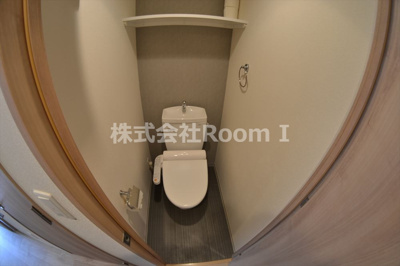 【トイレ】 | プレサンス北浜パレス | 落ち着いたトイレです