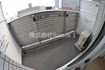 【バルコニー】 | プレサンス北浜パレス | バルコニー付きです