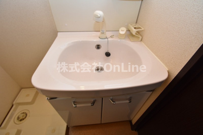 【独立洗面台】 | アルベージュ八戸ノ里Ⅱ番館