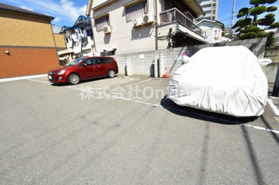 【駐車場】 | アルベージュ八戸ノ里Ⅱ番館