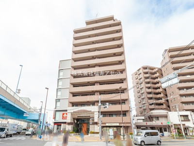 【外観】 | ≪角部屋★２面バスコニー≫日神パレステージ新小岩