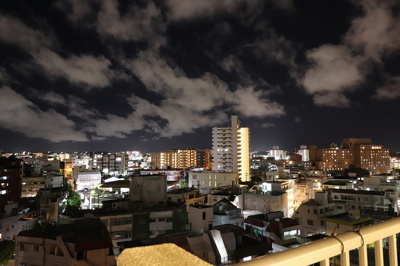 【展望】 | 大建ハーバービューマンション | バルコニーからの夜景