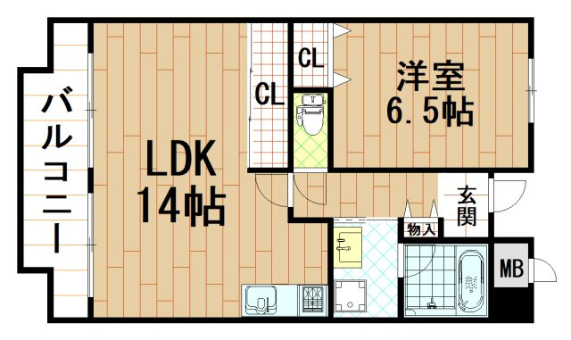 友井グレイスの間取り