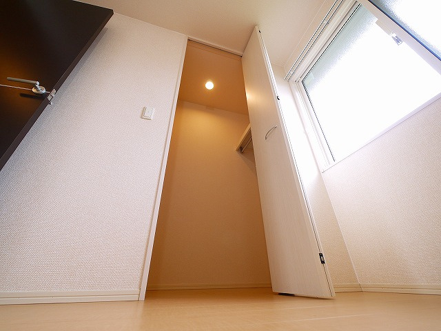 ウィット郡山の収納|便利な収納スペースです