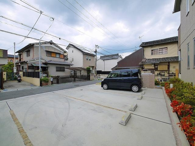 ウィット郡山の駐車場|駐車場です