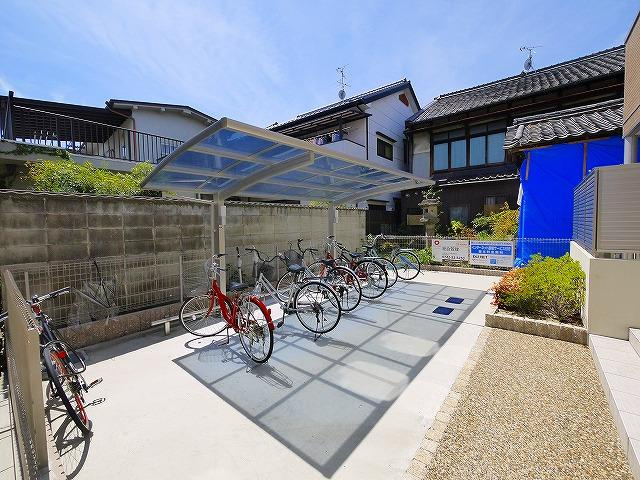 ウィット郡山のその他共用部分|駐輪場完備